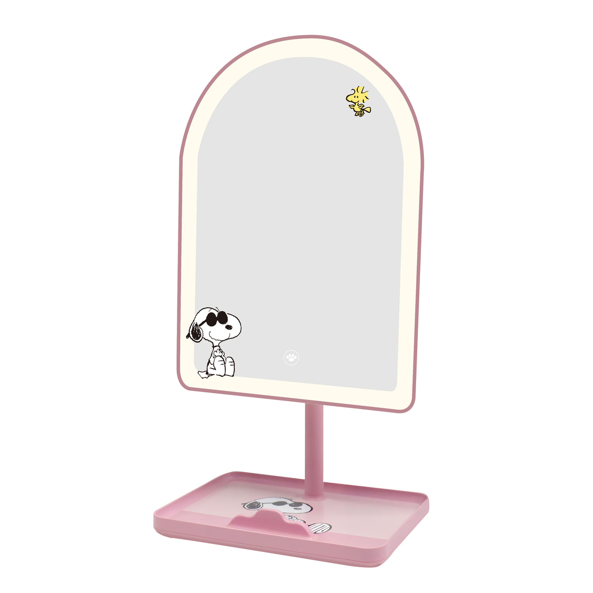 Peanuts™ "Joe Cool" Arch Tri-Tone LED Tabletop Makeup Mirror