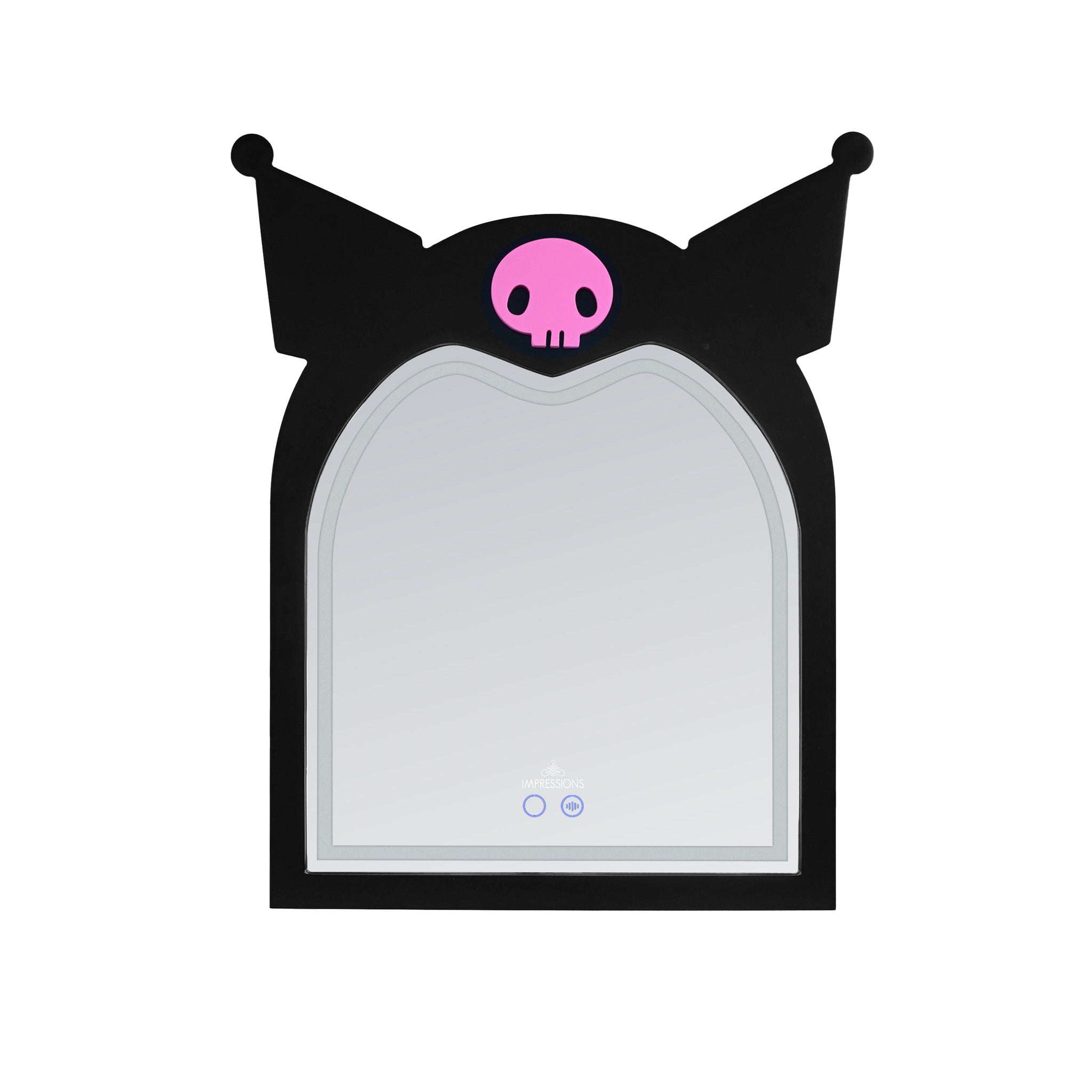 Kuromi™ Arch RGB Tabletop Mirror • Impressions Vanity Co.