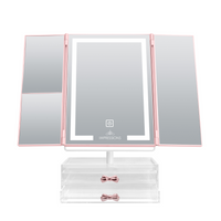 Liora Tri-Tone LED Makeup Mirror- Front