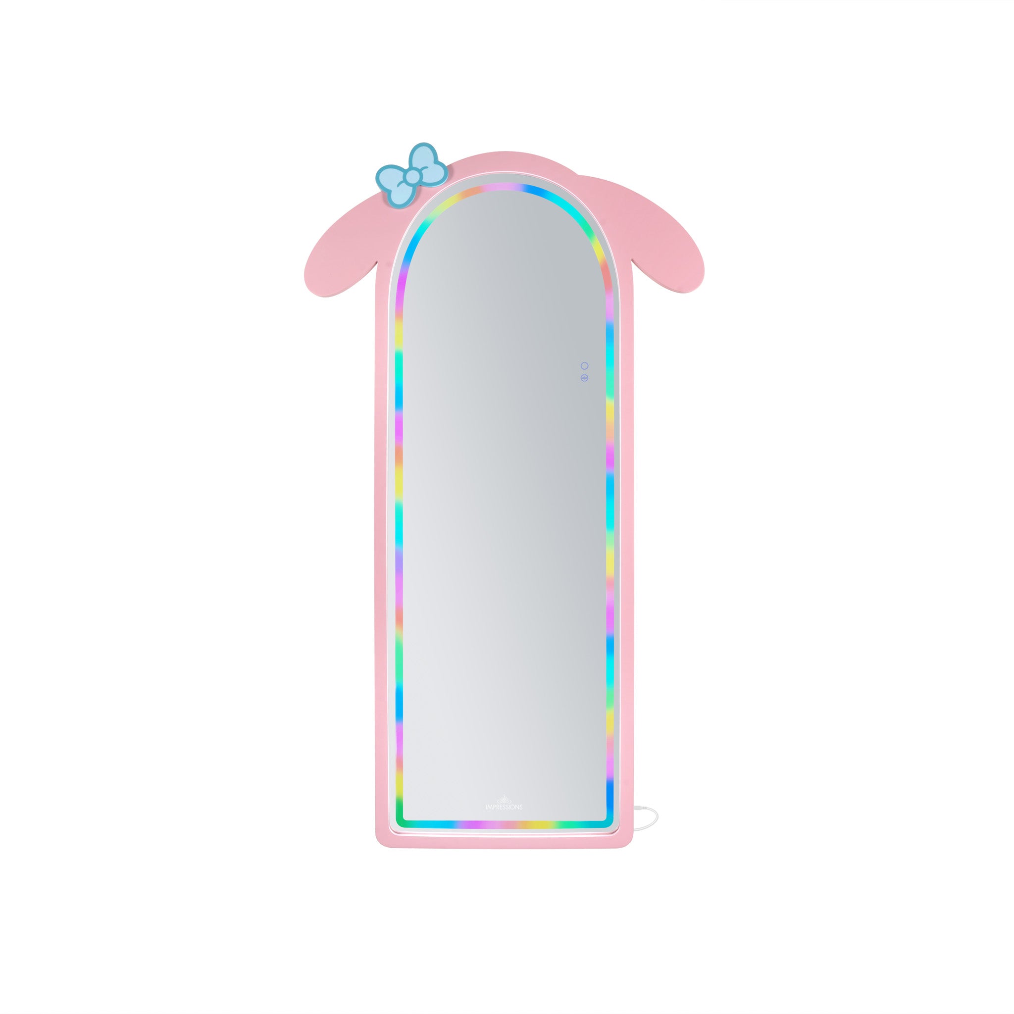 ✨ lillyyyy✨ Kuromi™ Arch RGB Full Length Mirror • Impressions Vanity Co.