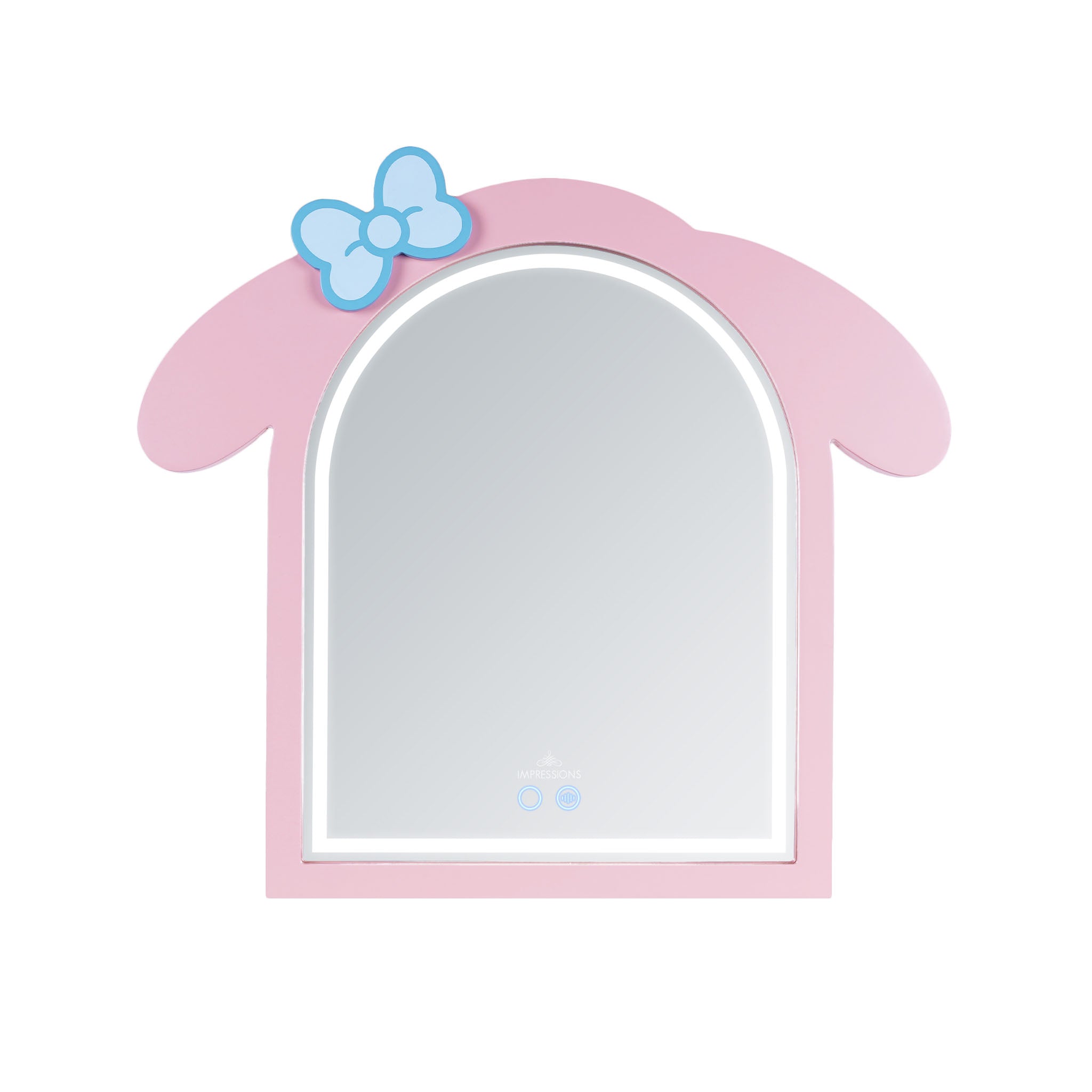 My Melody™ Arch RGB Tabletop Mirror • Impressions Vanity Co.