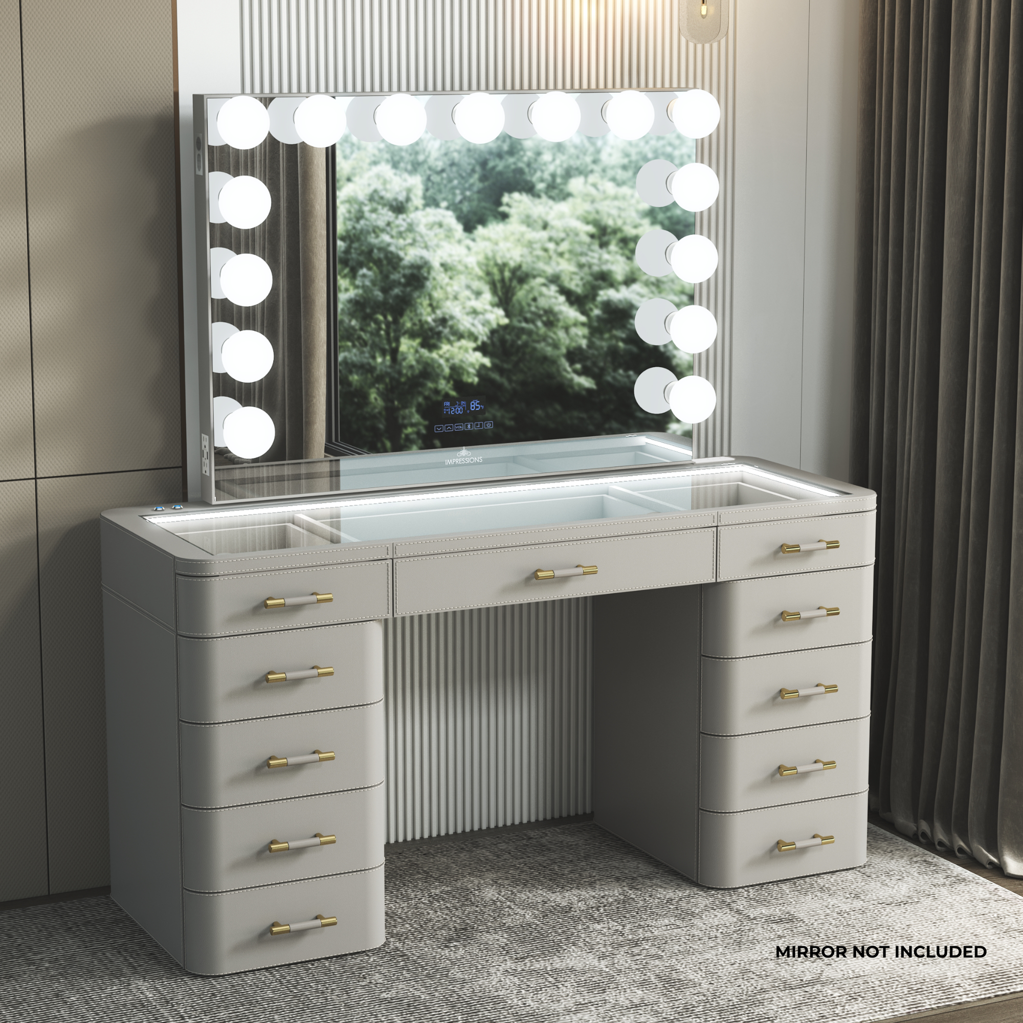 SlayStation® Maison Premium Vanity Table w/ RGB Light