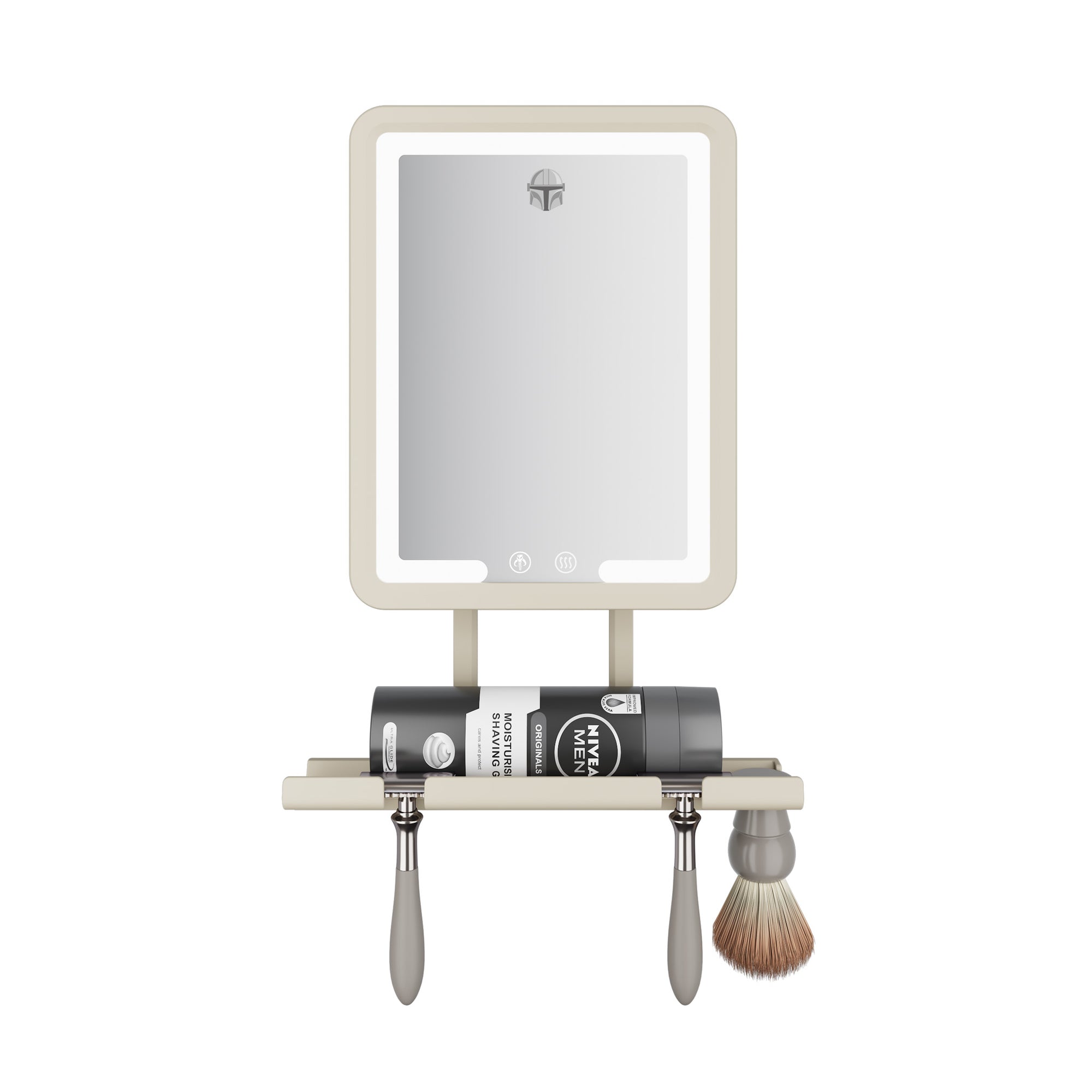 Mandalorian™ LED Shaving Mirror