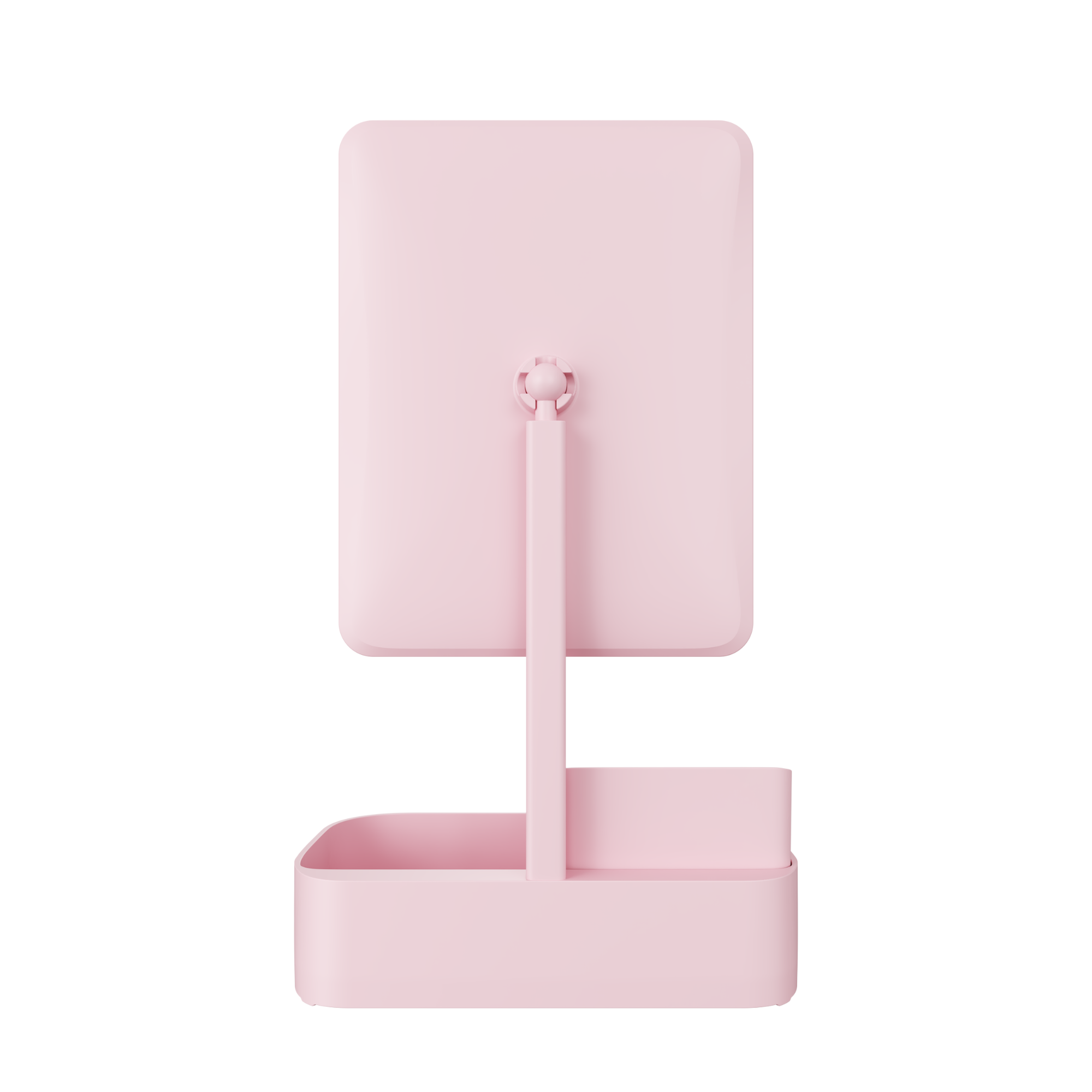 Pure Tri-Tone LED Makeup Mirror With Organizer