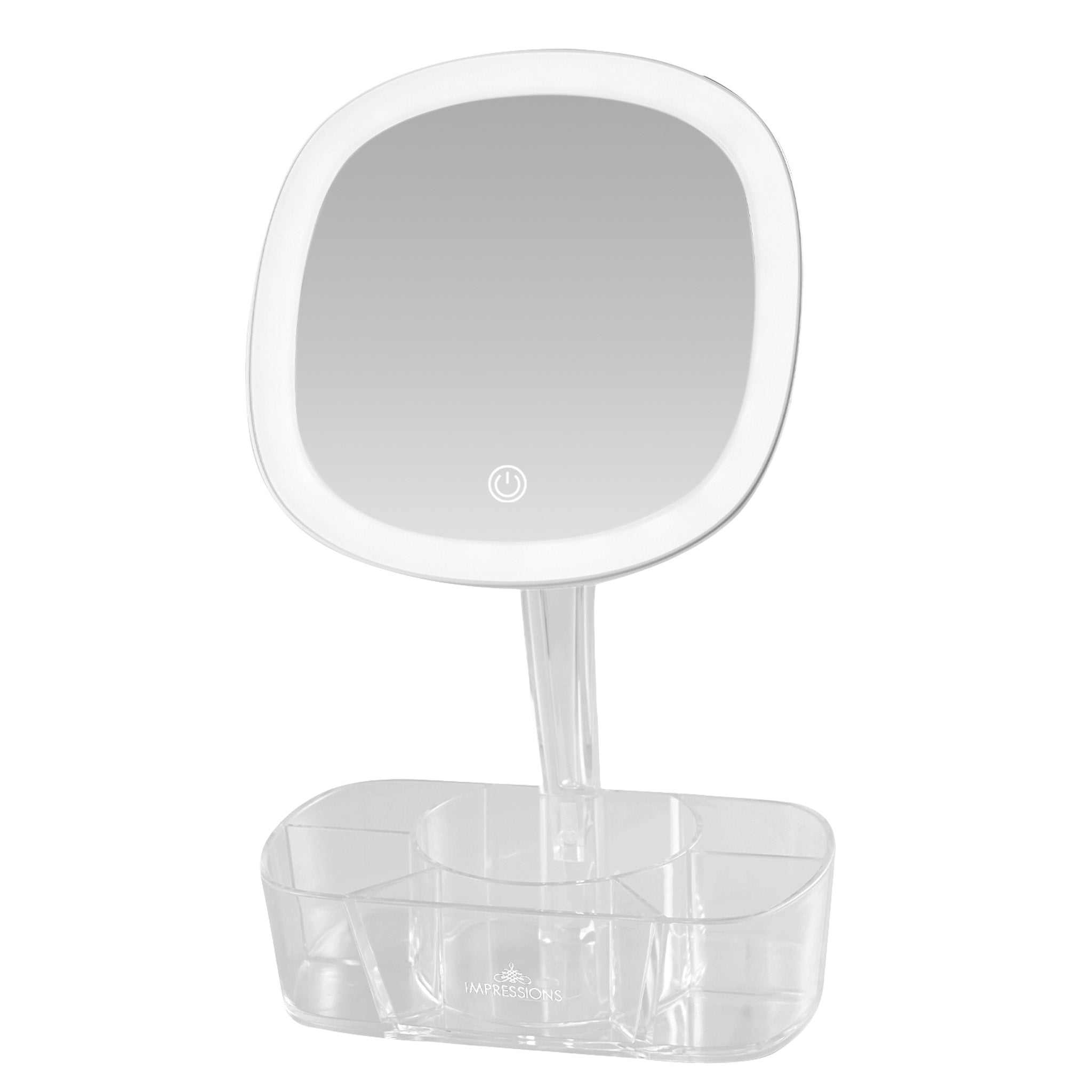 Impressions Vanity Touch Highlight LED outlet Makeup Mirror