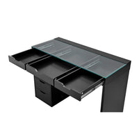 SlayStation® Kendall Vanity Table-black-tabletop