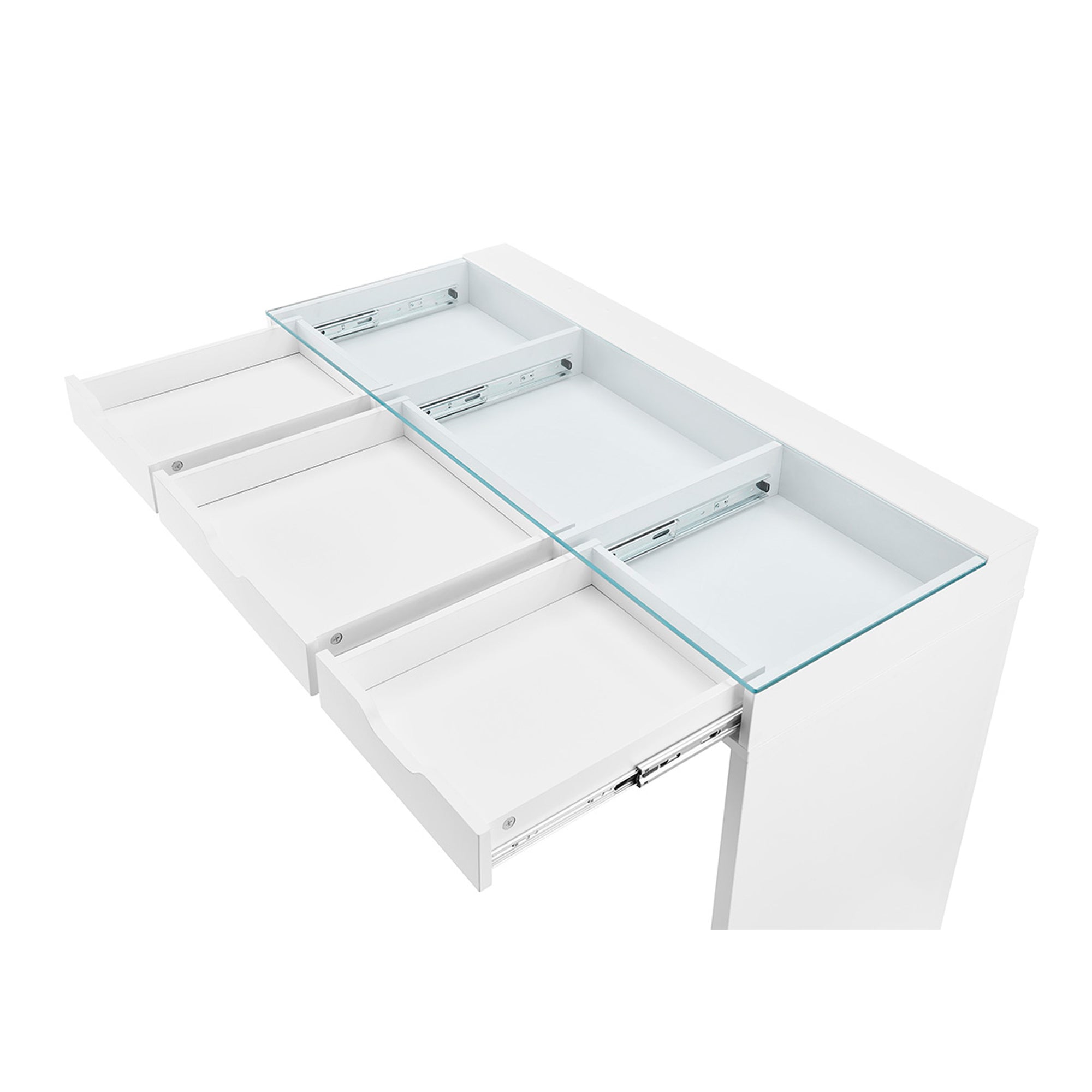 SlayStation® Kendall Vanity Table- tabletop view