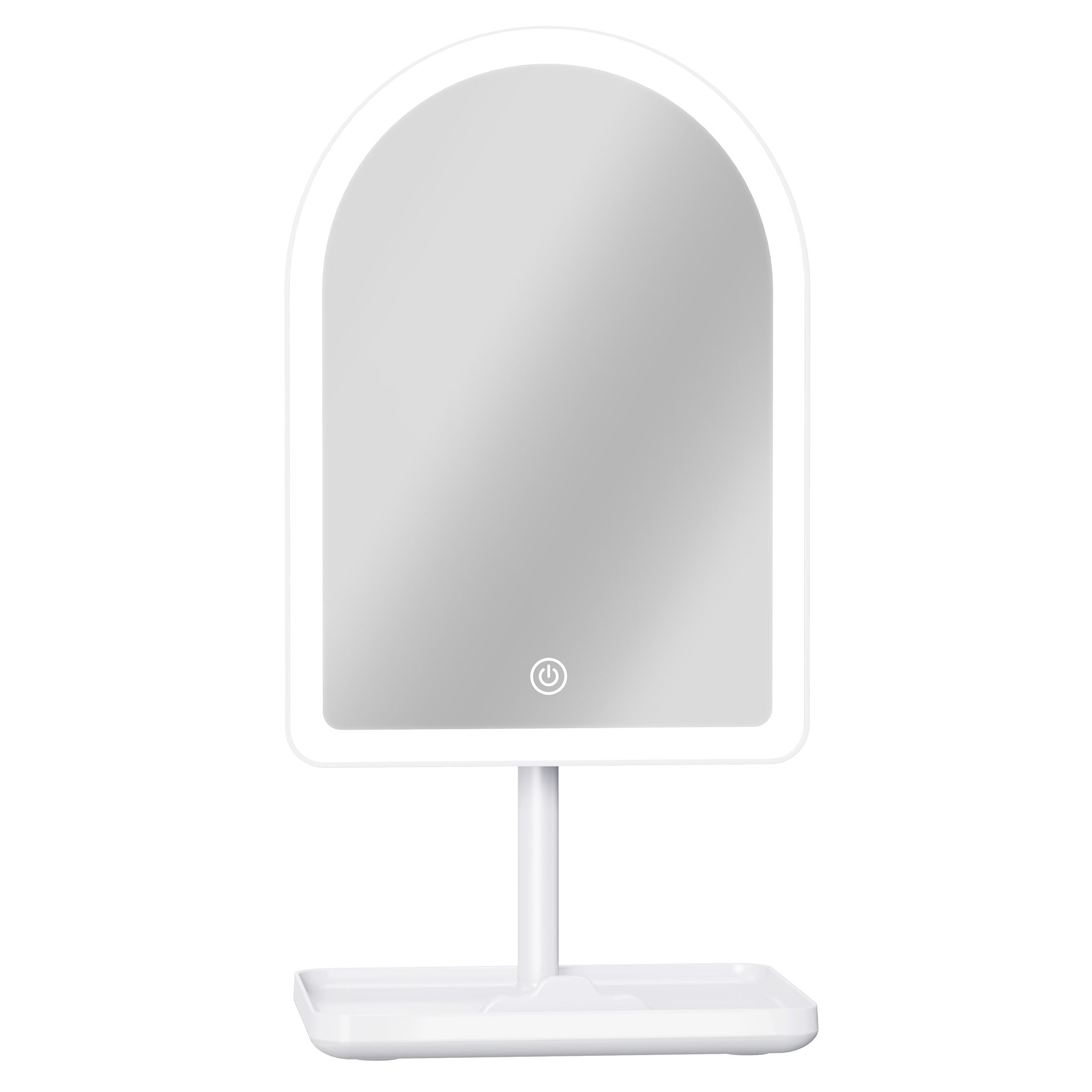 Impressions Vanity Tabletop Mirror deals & Phone Selfie Light