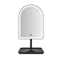 SLAYssentials Arch Tri-Tone LED Tabletop Makeup Mirror