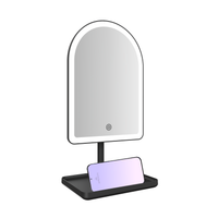 SLAYssentials Arch Tri-Tone LED Tabletop Makeup Mirror