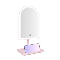 SLAYssentials Arch Tri-Tone LED Tabletop Makeup Mirror