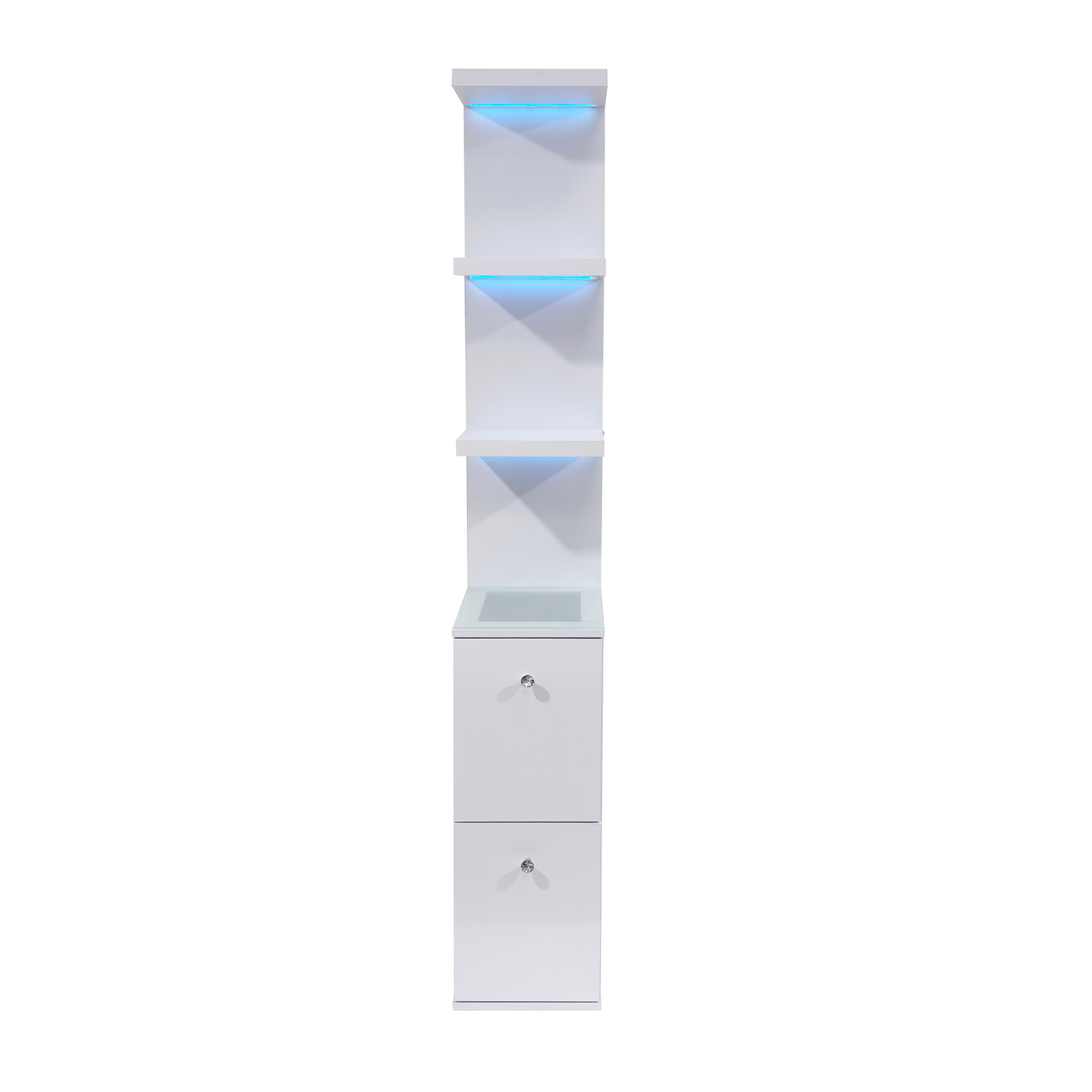 SlayStation® Natalie Column w/ Drawers & RGB Light • Impressions SlayStation® Natalie Column w/ Drawers & RGB Light • Impressions