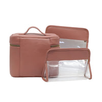 Seville 3-PC Travel Makeup Bag