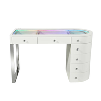SlayStation® Skyra Premium Vanity Table w / RGB Light
