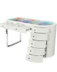 SlayStation® Skyra Premium Vanity Table w / RGB Light