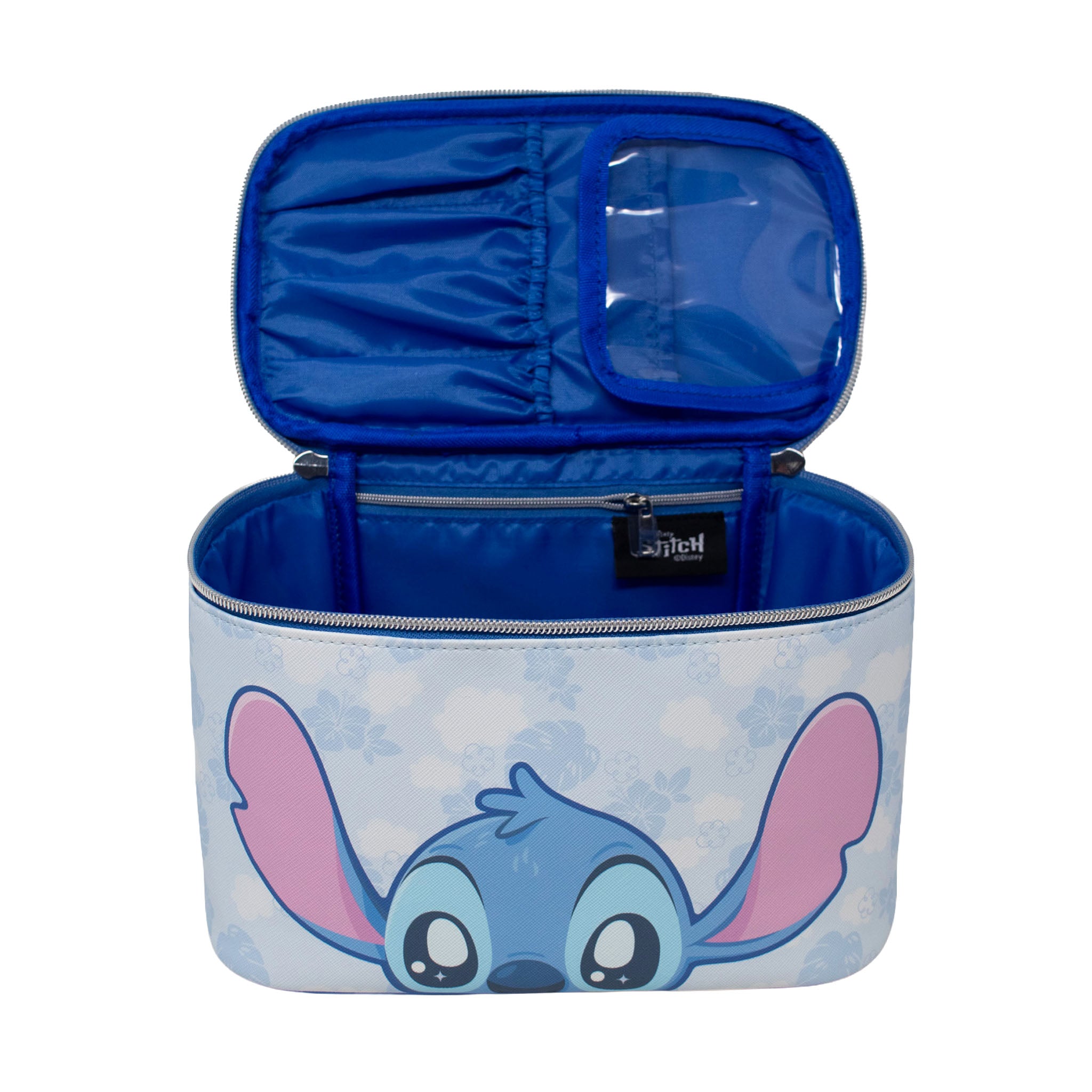 Impressions Vanity Stitch Peekaboo Train Case