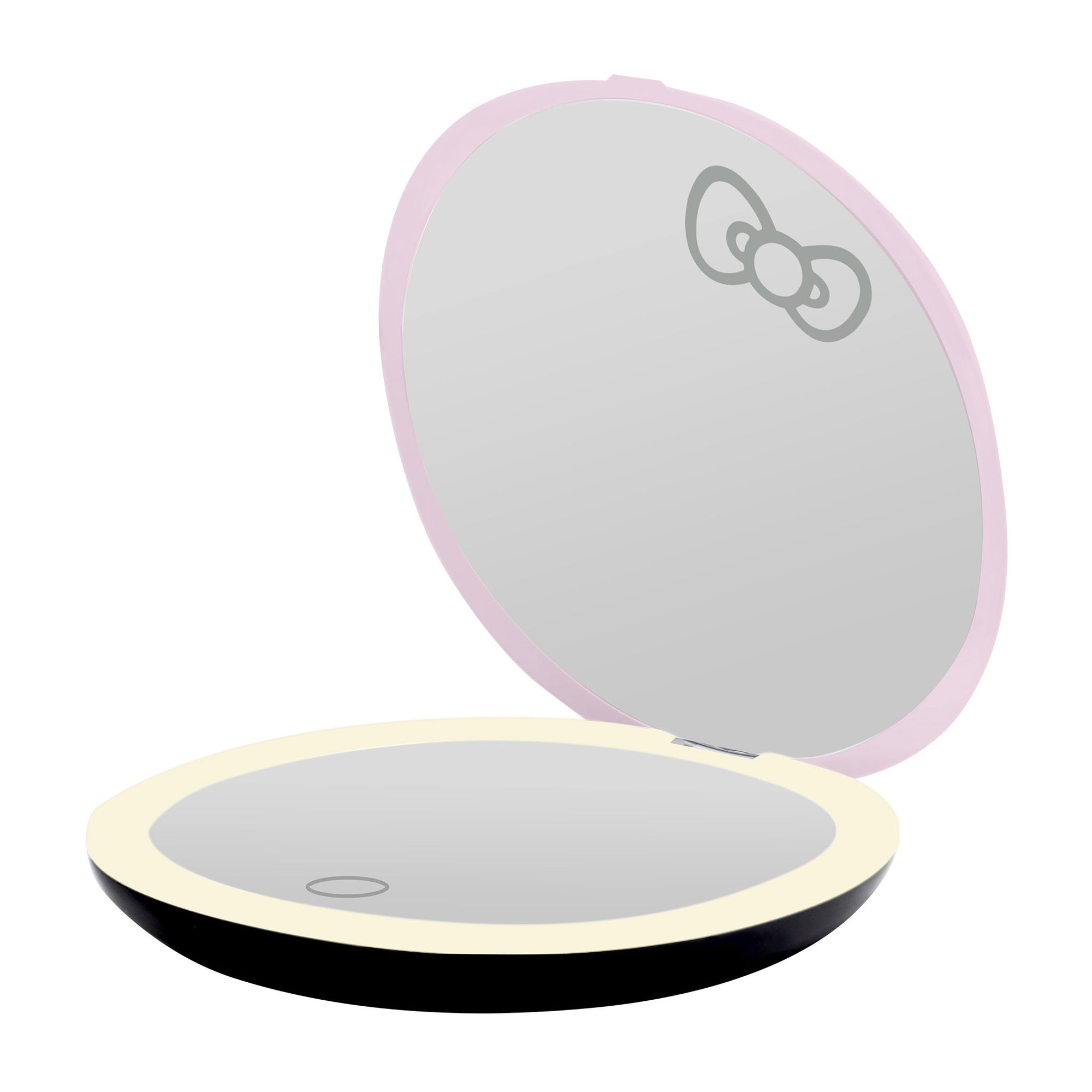 Hello Kitty® &quot;Supercute Signature&quot; Print LED Compact Mirror