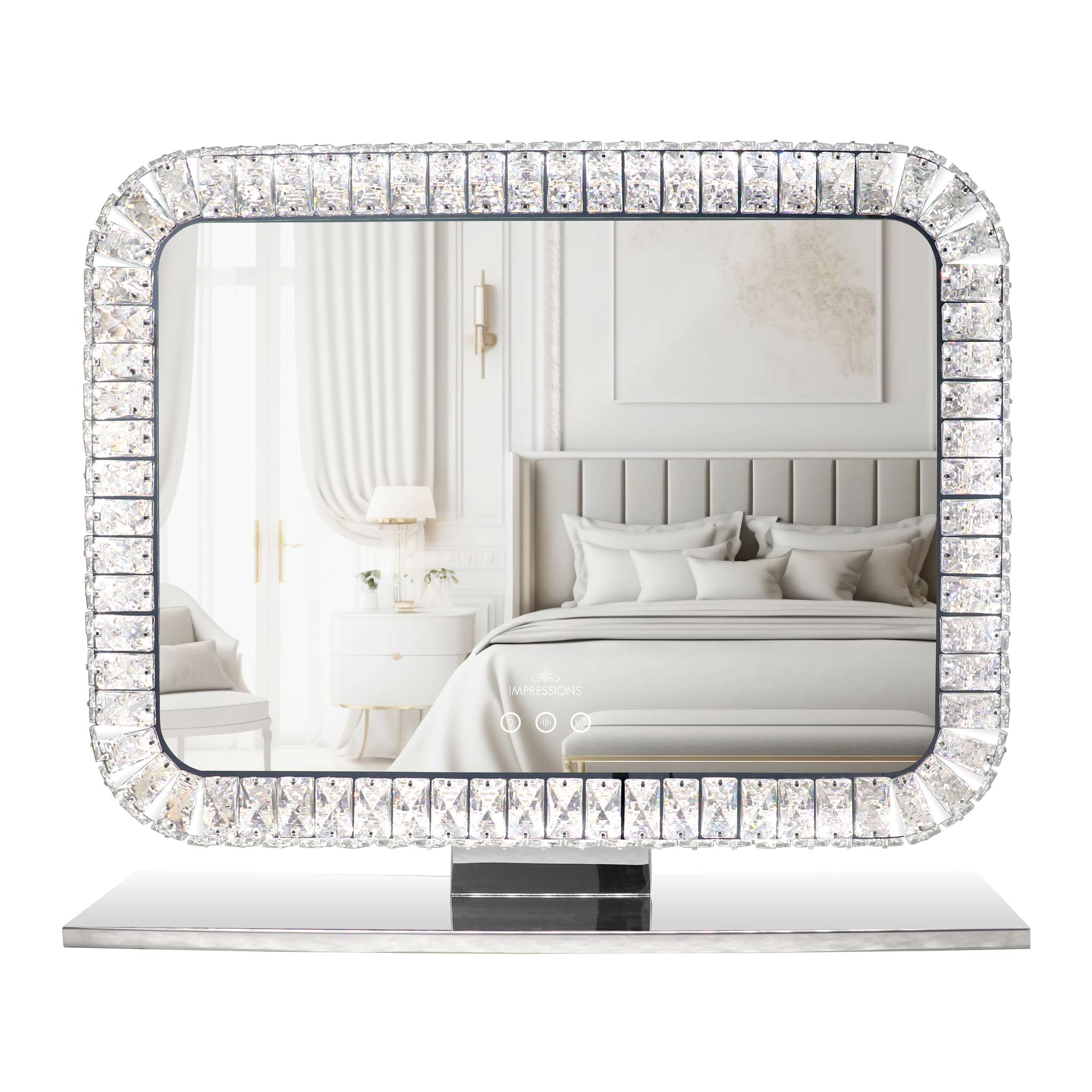 The Bling Collection Landscape RGB Vanity Mirror – Impressions Vanity Co.