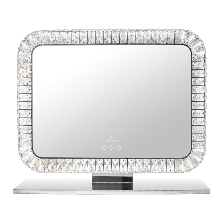 Front ViewBling Collection Landscape RGB Vanity Mirror