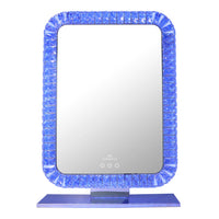 Bling Collection Portrait RGB Vanity Mirror-Blue