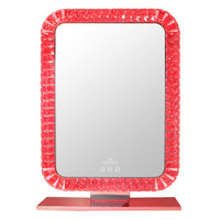 Bling Collection Portrait RGB Vanity Mirror-RED