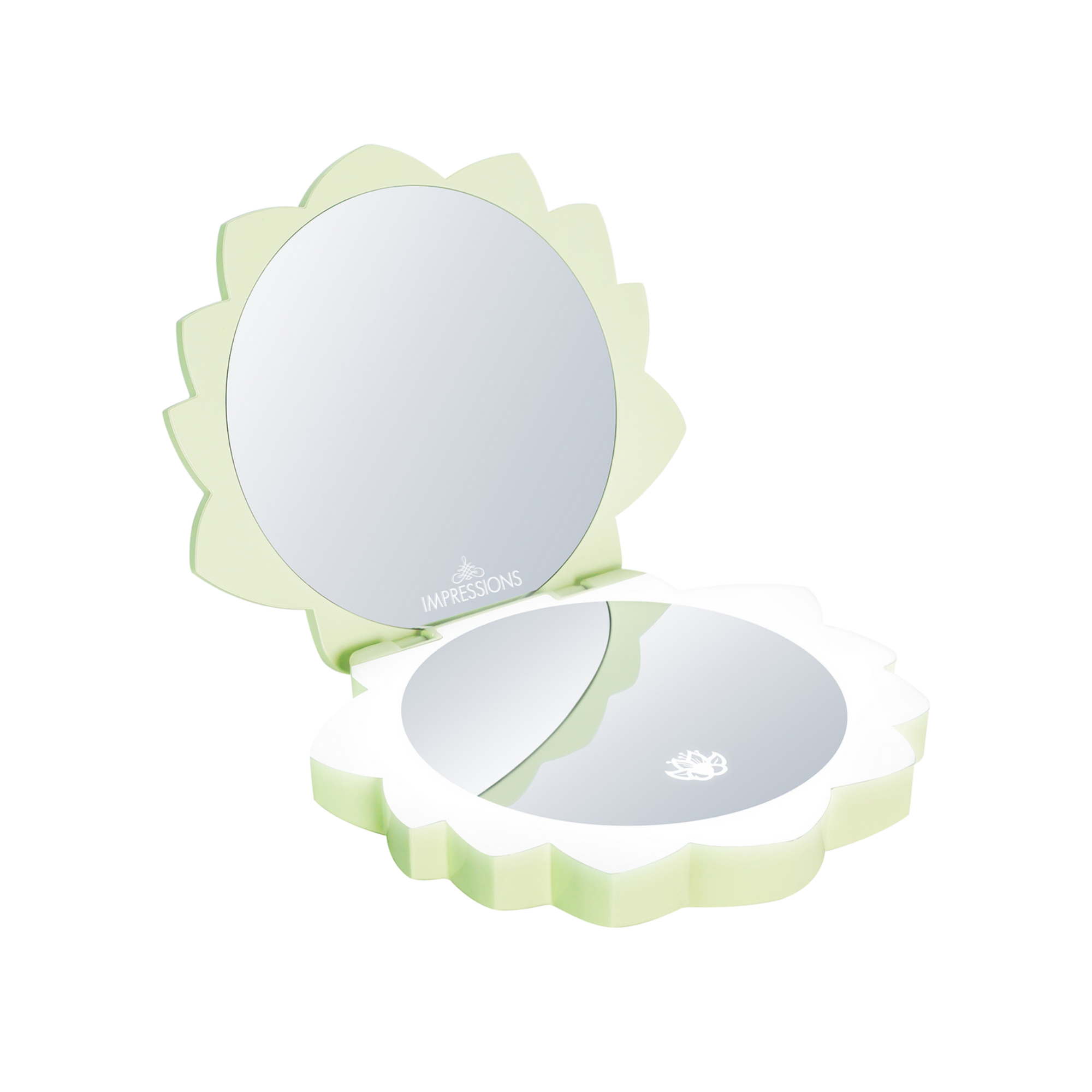 Tiana Lotus LED Compact Mirror