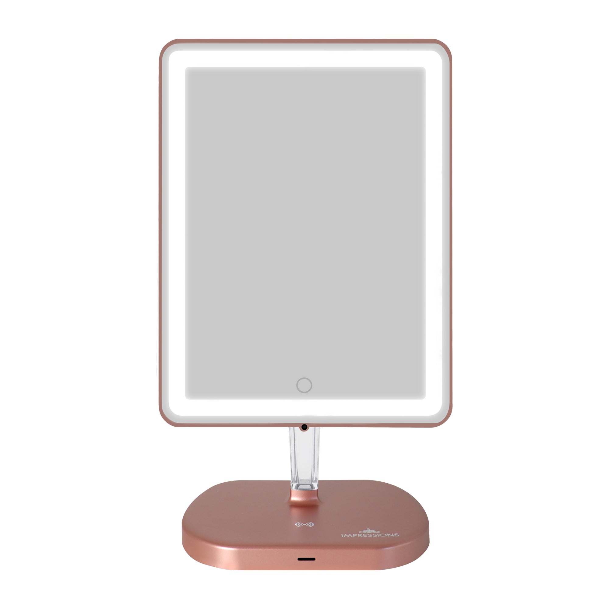 Touch Pro 2.0 LED Makeup Mirror with Qi Charging Base