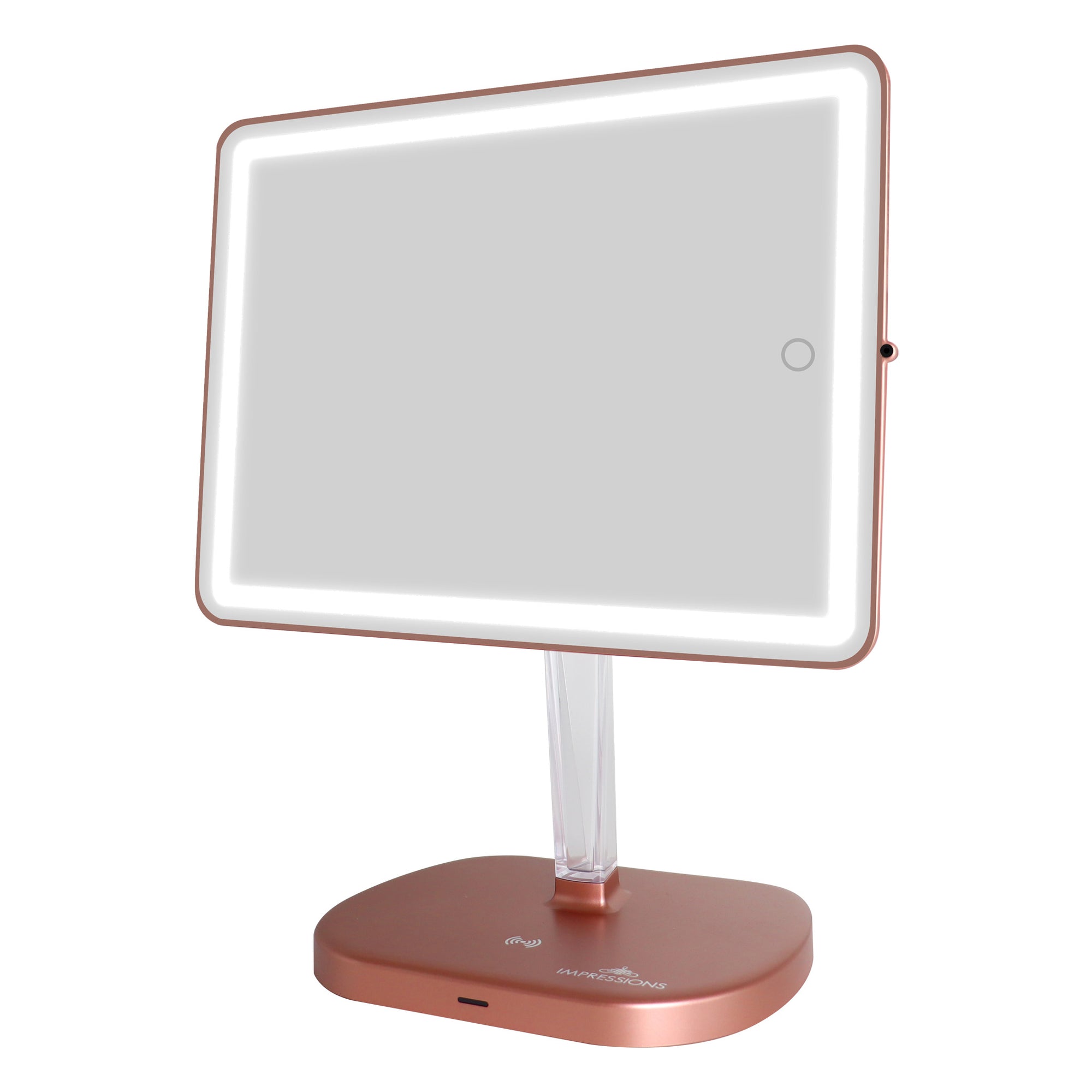 Touch Pro 2.0 LED Makeup Mirror with Qi Charging Base