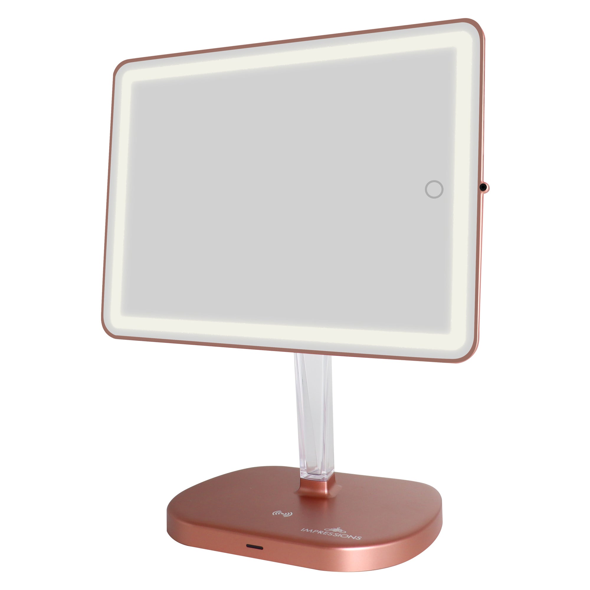 Touch Pro 2.0 LED Makeup Mirror with Qi Charging Base