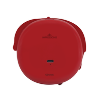 Evil Queen Poison Apple LED Figural Compact Mirror