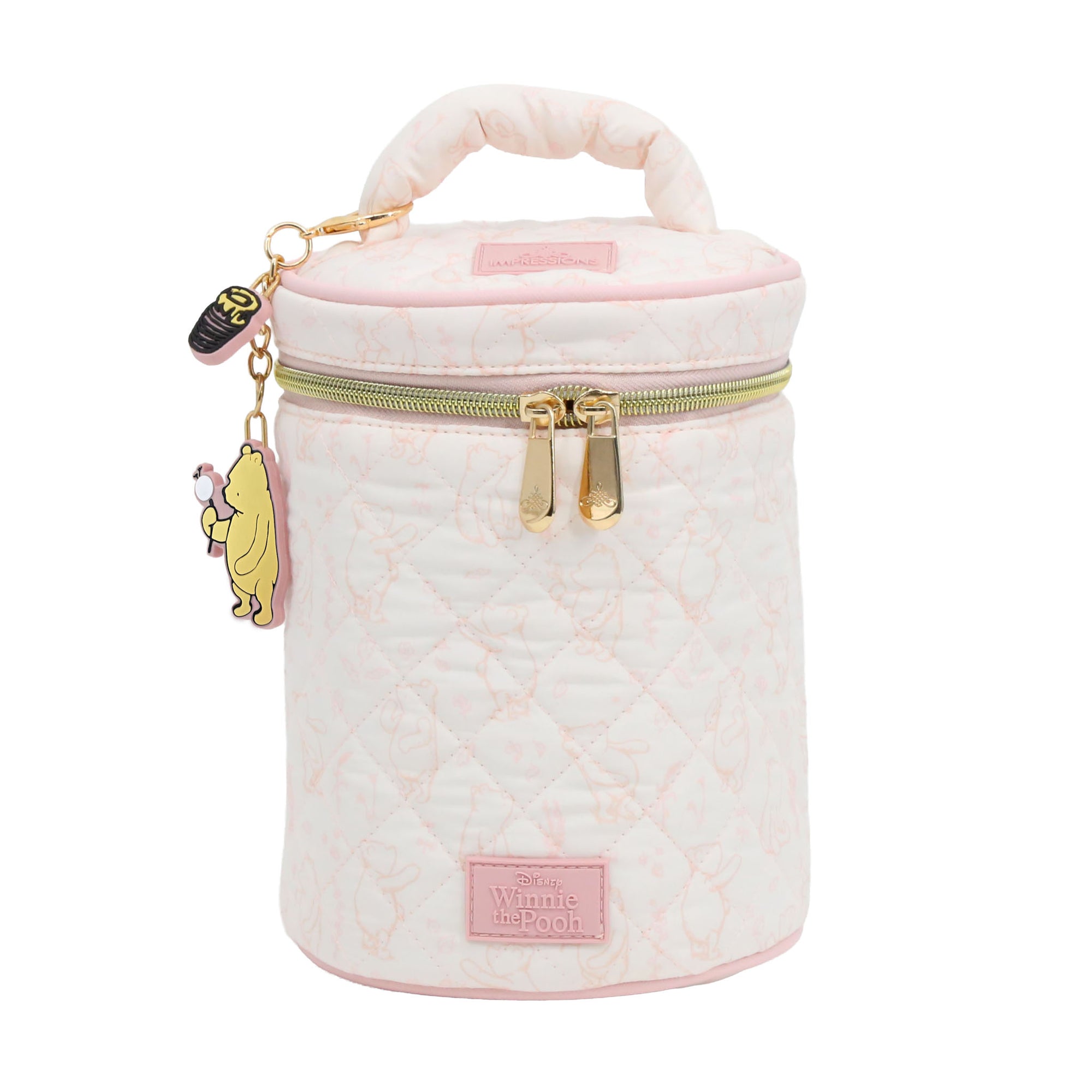 Winnie the Pooh™ "Classic" Quilted Round Cosmetic Bag