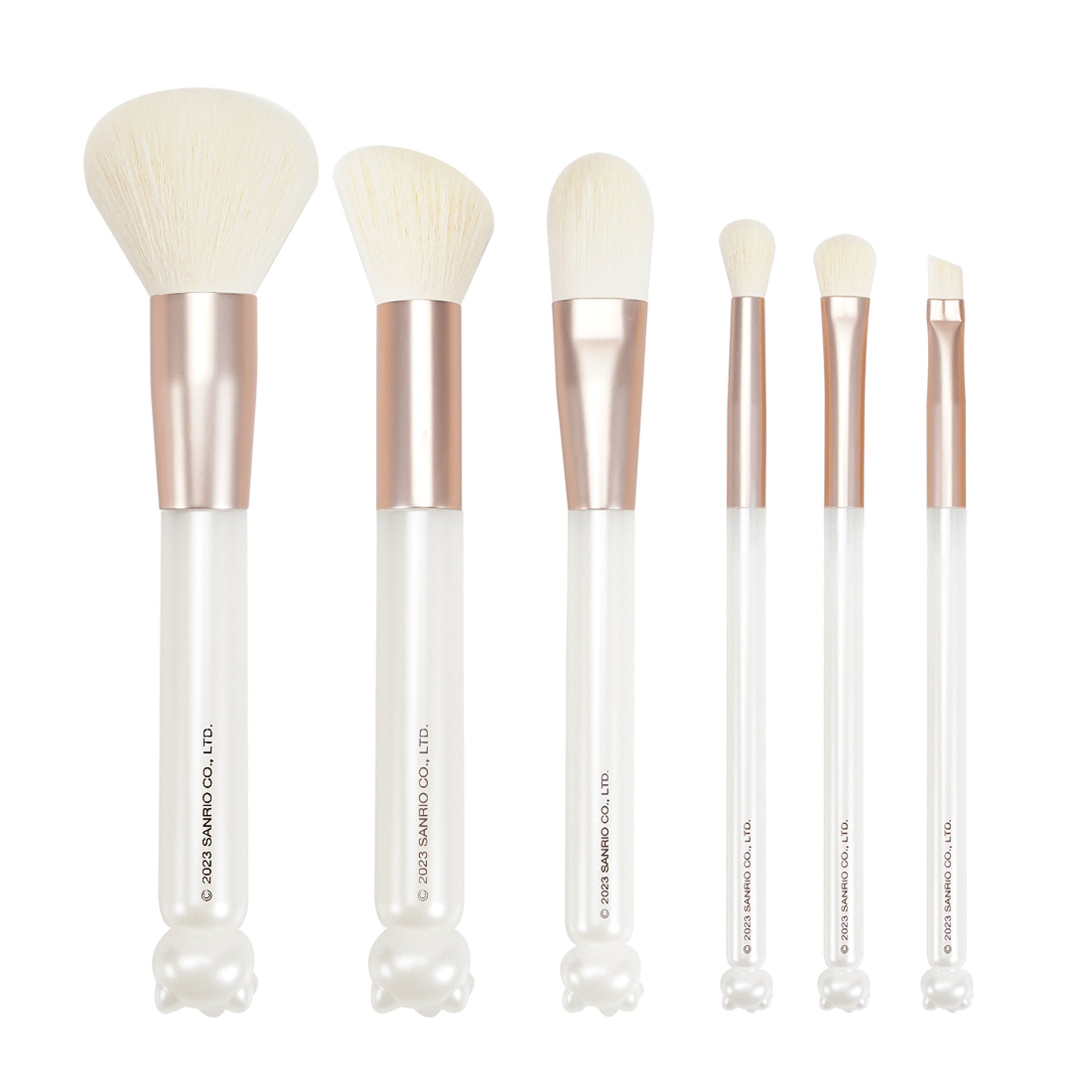 Vanity makeup sold contour brushes