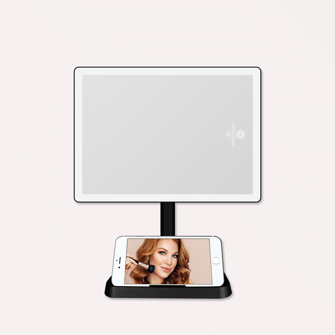 Charmed Tri-Tone LED Makeup Mirror