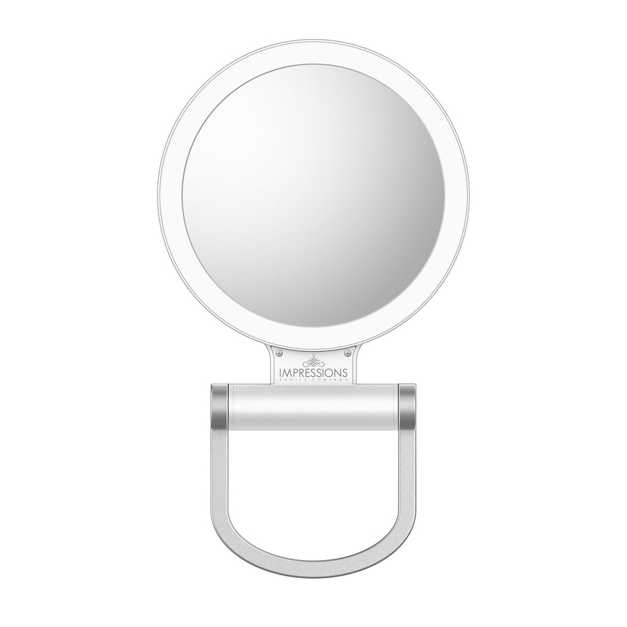 Focus Tri-Tone Dual Sided LED Makeup Mirror