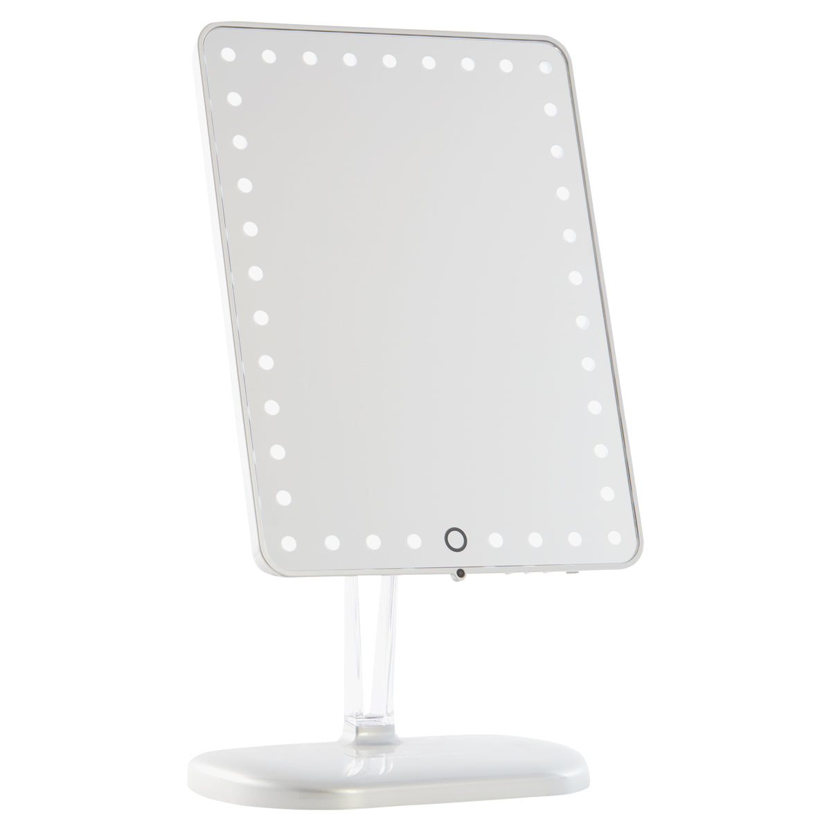 Touch Pro LED Makeup Mirror with Bluetooth Audio+Speakerphone &amp; USB Charger