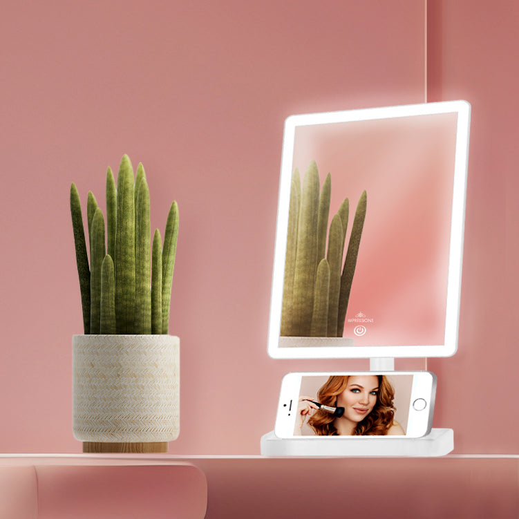 Charmed Tri-Tone LED Makeup Mirror