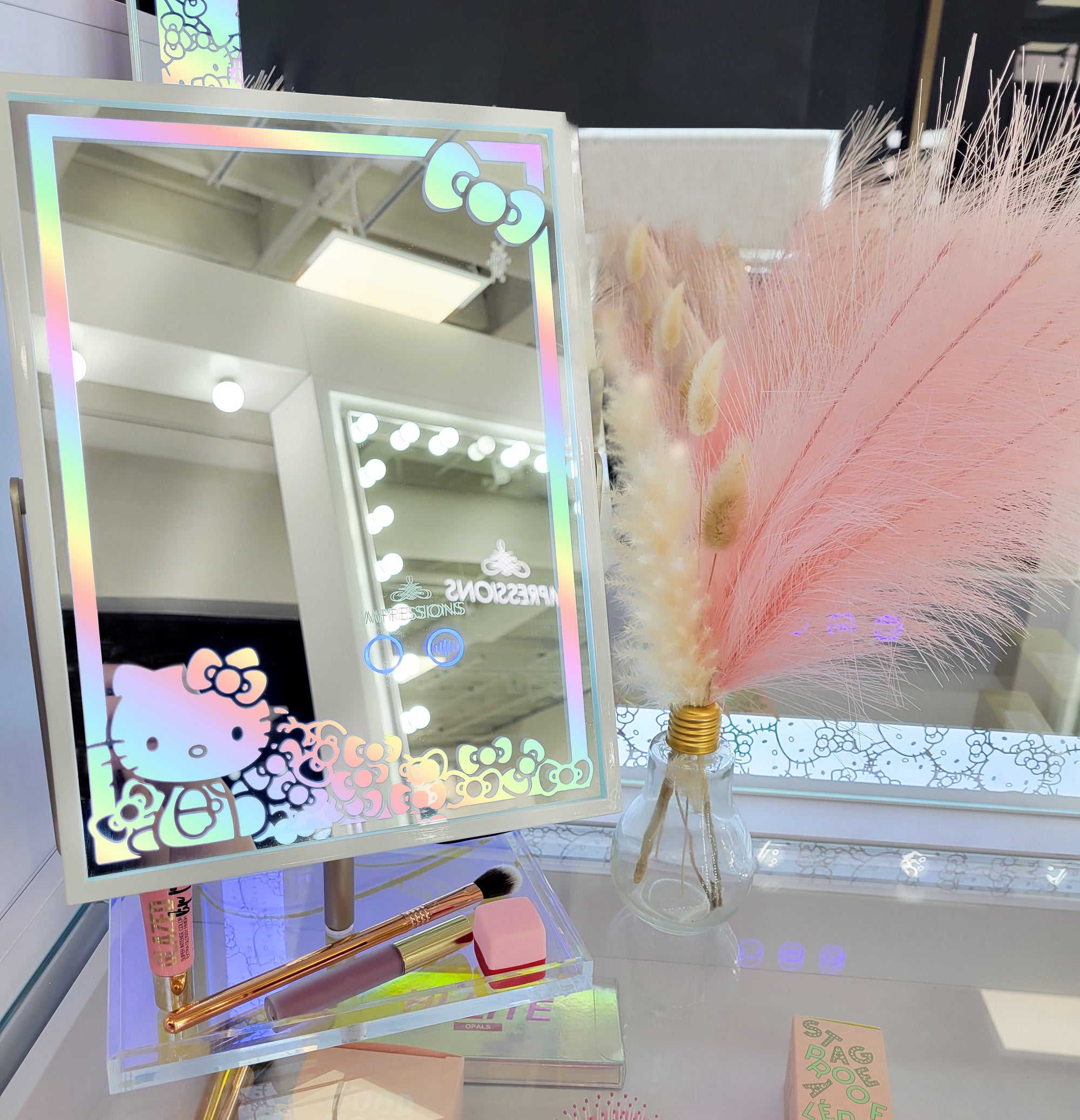 Hello Kitty® RGB Makeup Mirror with Catchall Tray