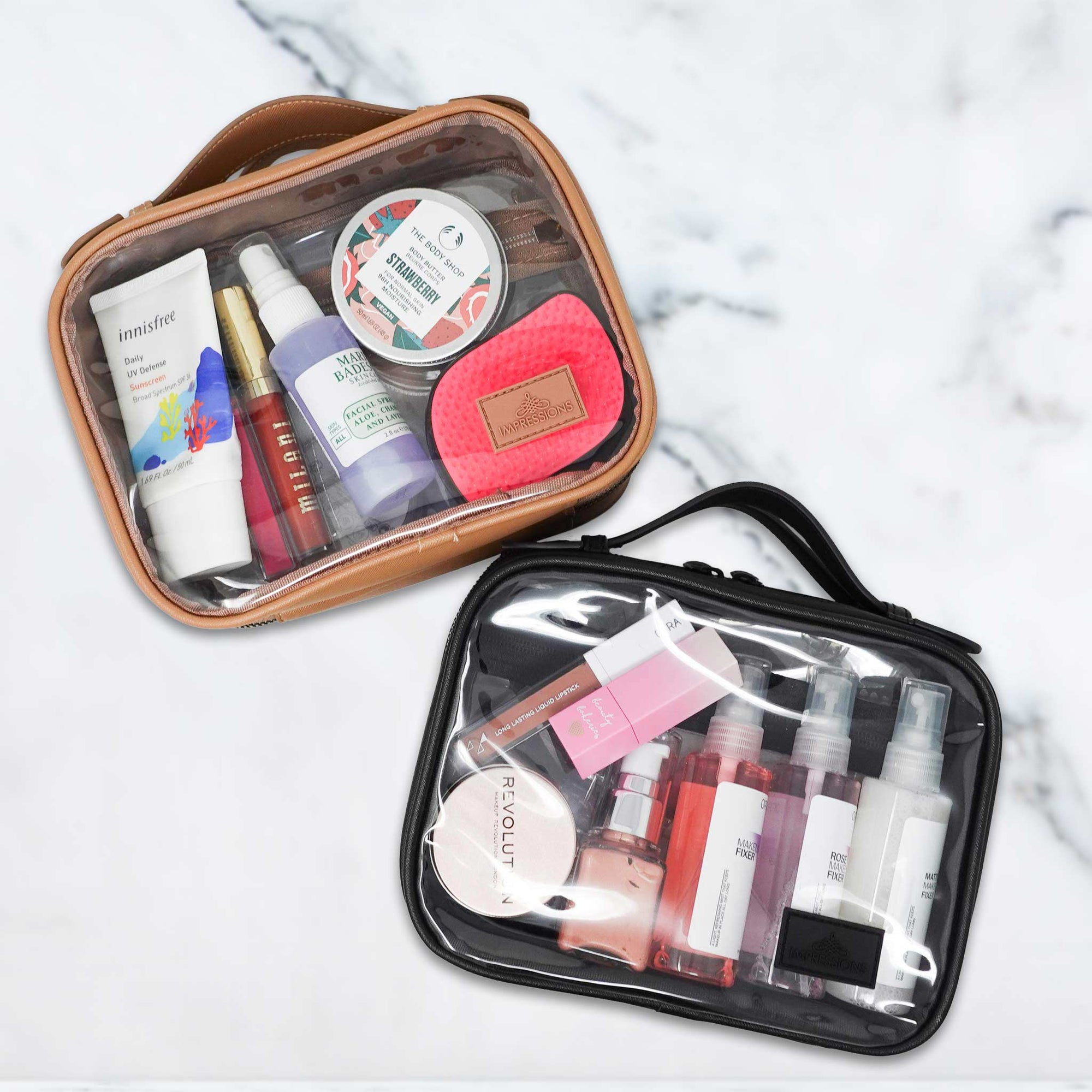 clear toiletry bag for travel Malta Clear Toiletry Case