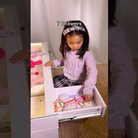 SlayStation® Kids' Vanity Table w/ LED Light