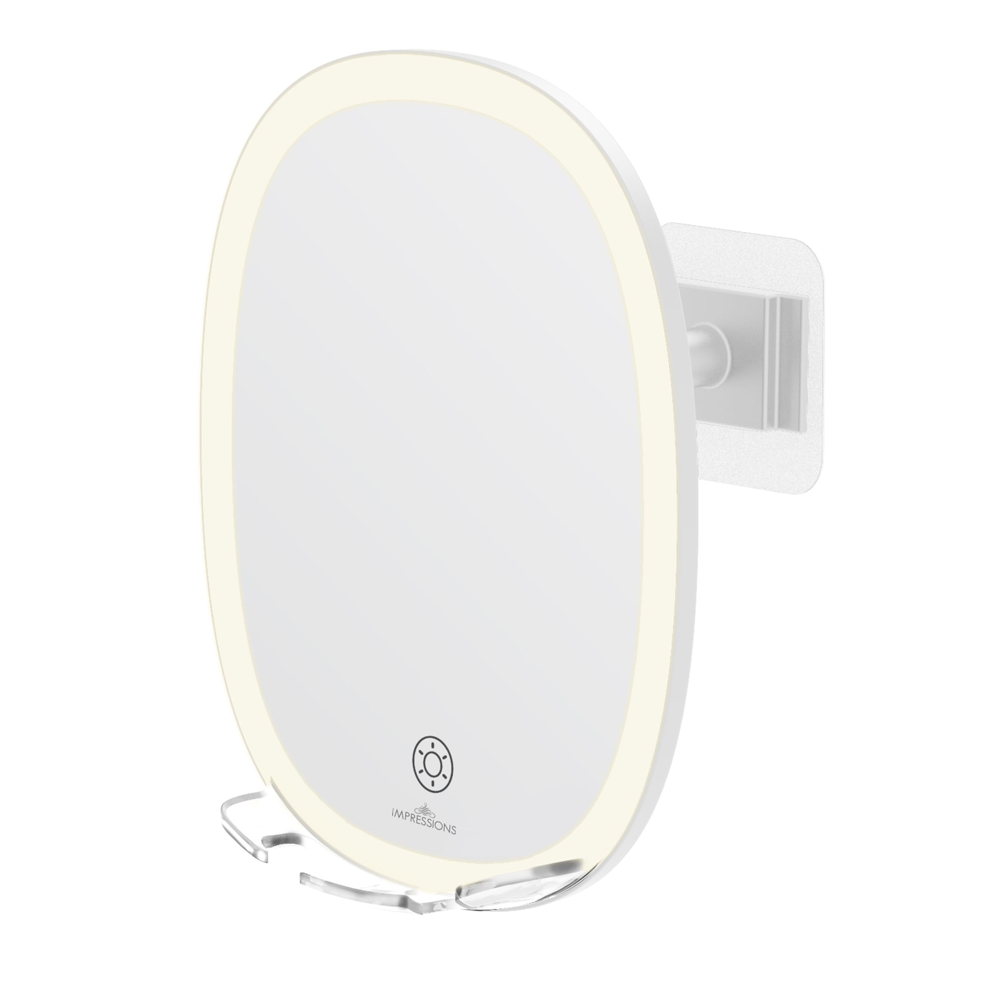 Scaped Tri-Tone LED Fogless Shaving Mirror