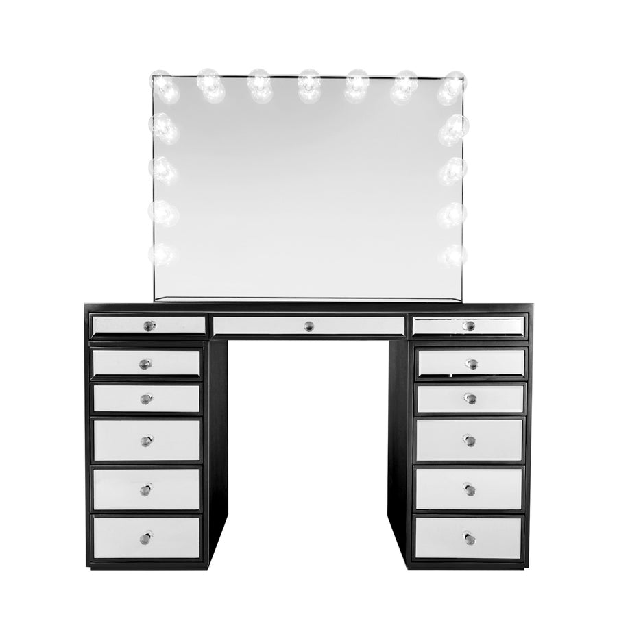 SlayStation® Plus Premium Mirrored Vanity Table