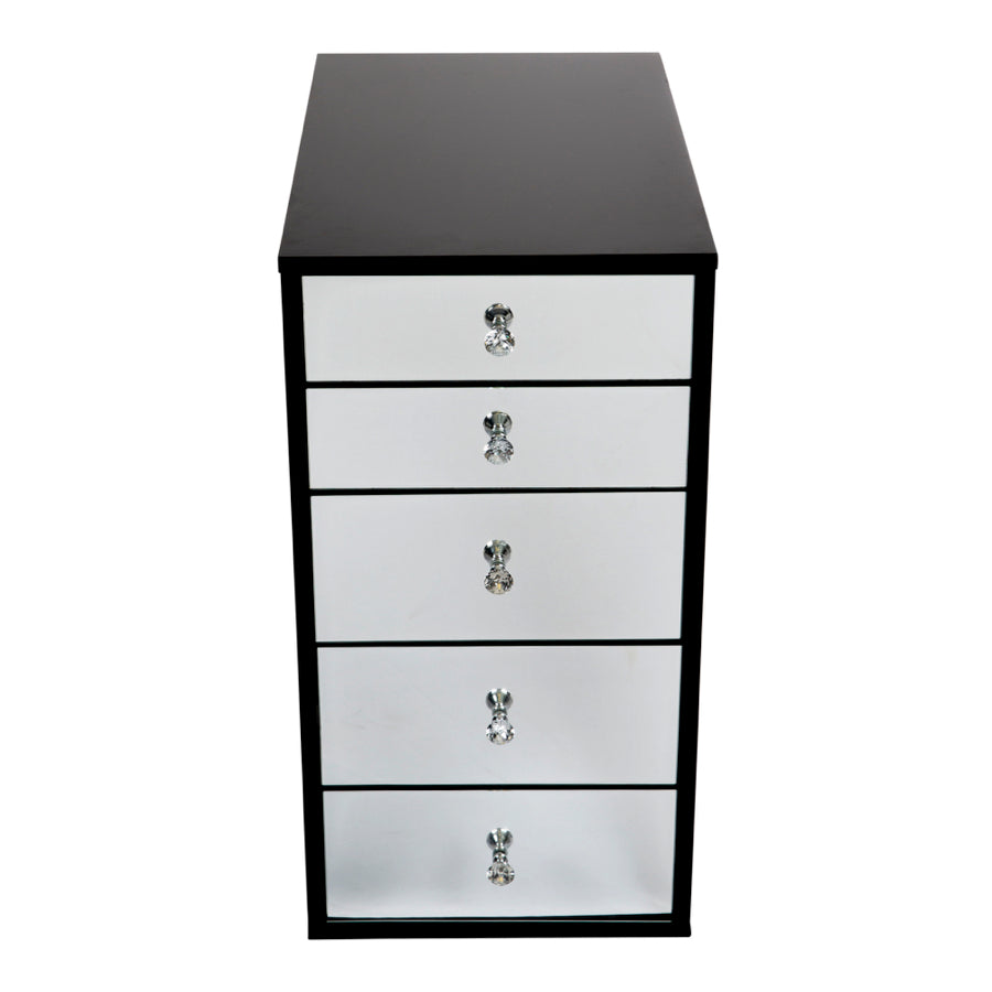 SlayStation® 5-Drawer Mirrored Vanity Storage Unit