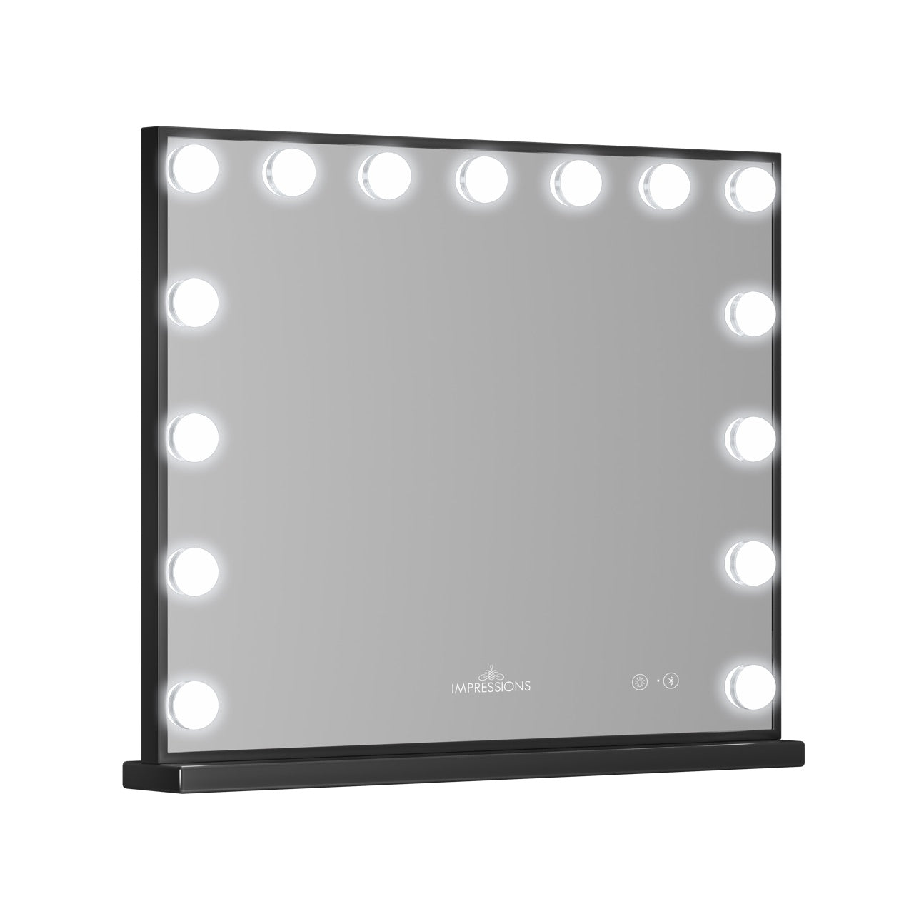 Impressions Vanity Hollywood Aurora Makeup Mirror Black