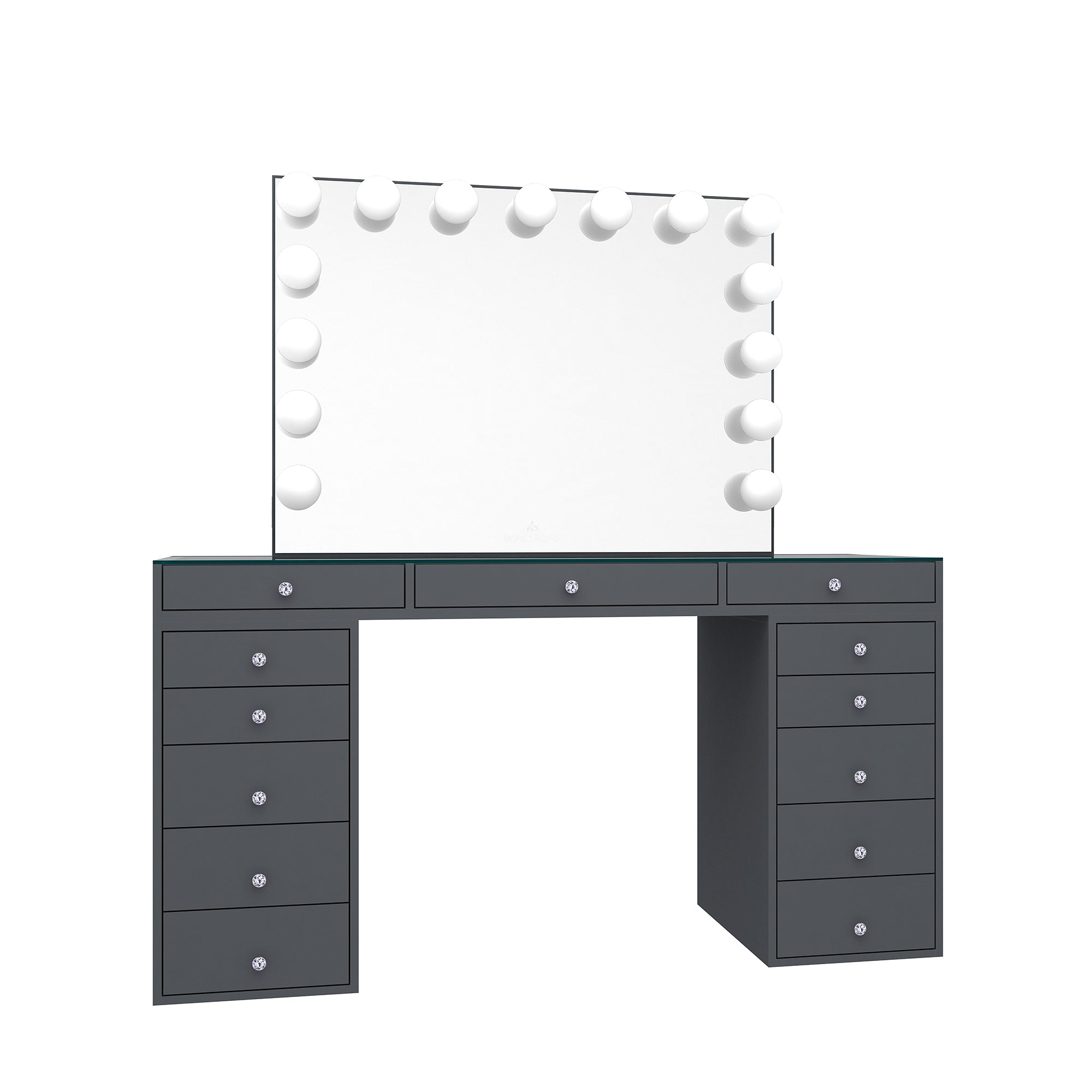 SlayStation® Pro 2.0 Tabletop + Vanity Mirror + 5 Drawer Units Bundle