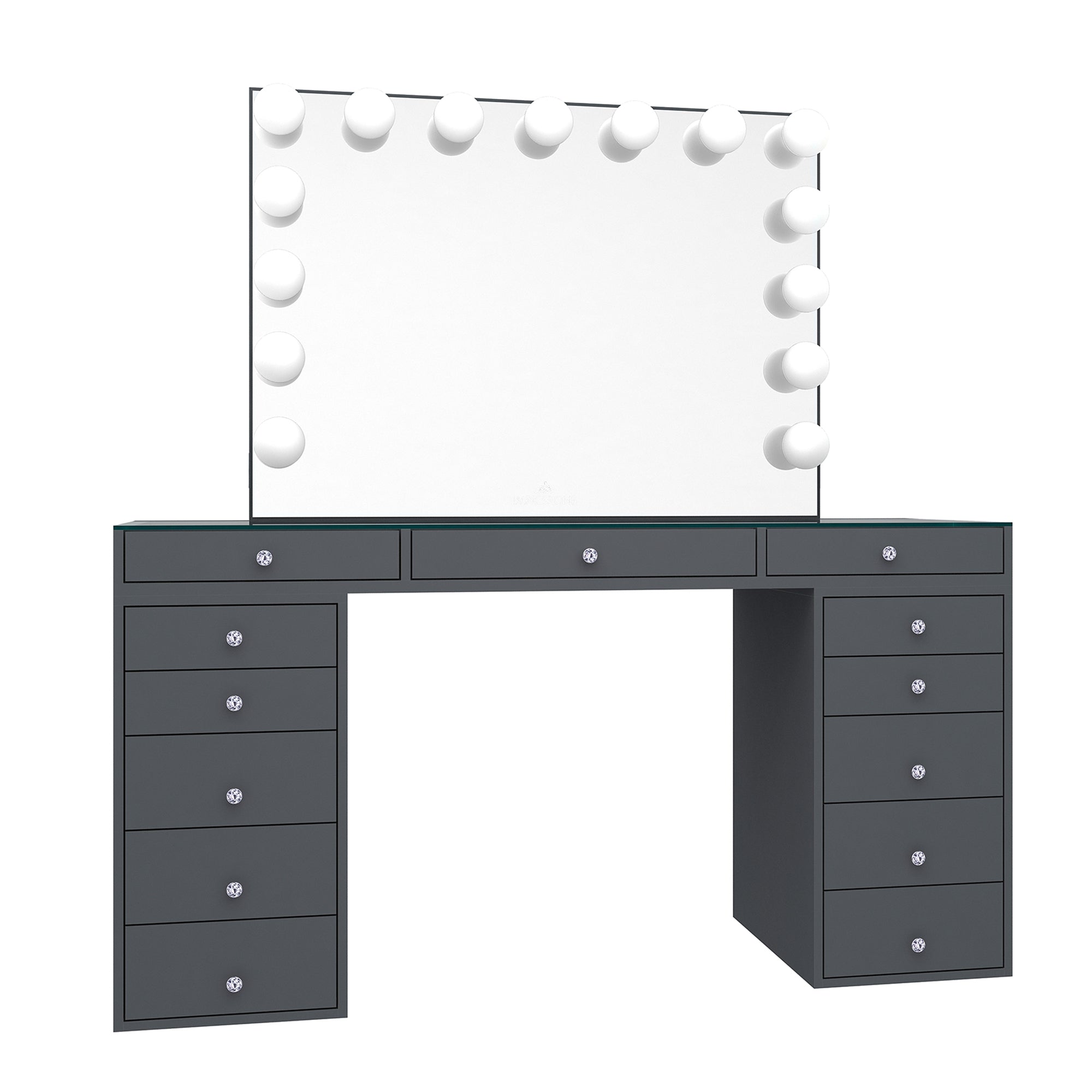 SlayStation® Pro 2.0 Tabletop + Vanity Mirror + 5 Drawer Units Bundle