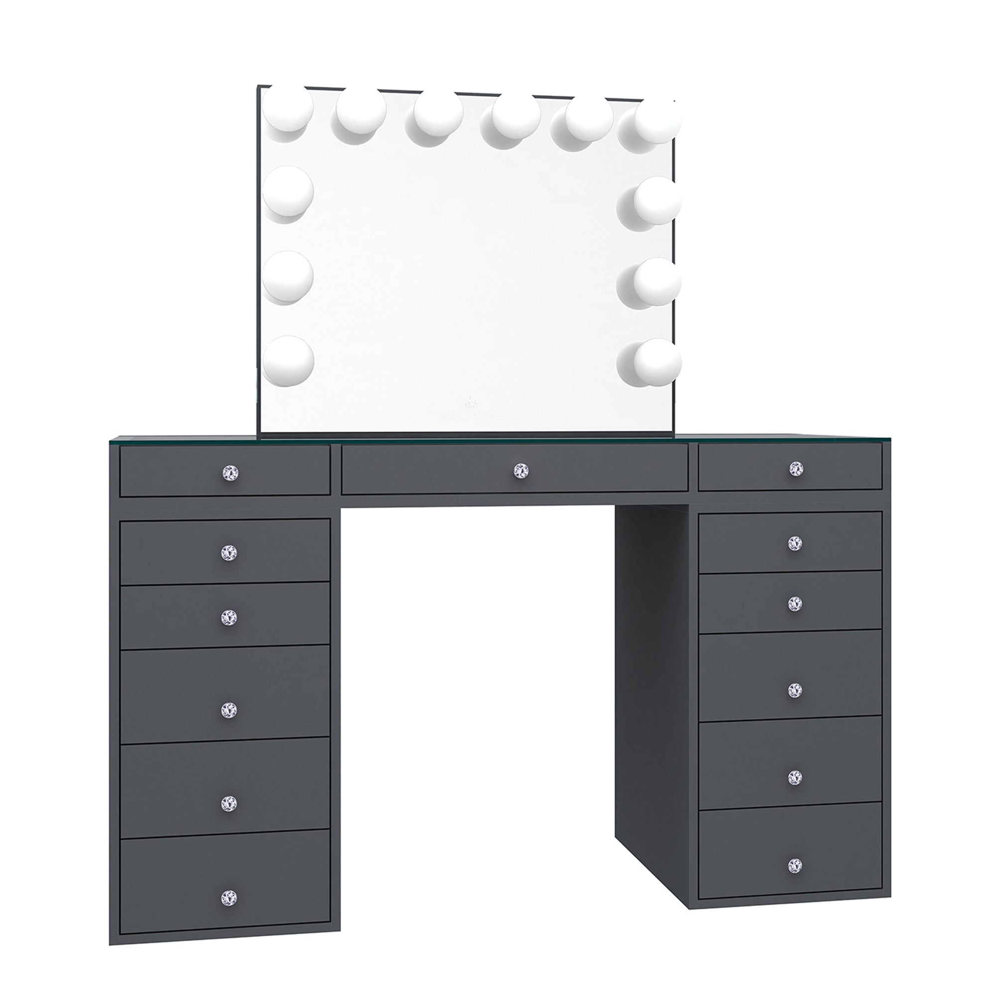 SlayStation® Plus 2.0 Tabletop + Vanity Mirror + 5 Drawer Units Bundle