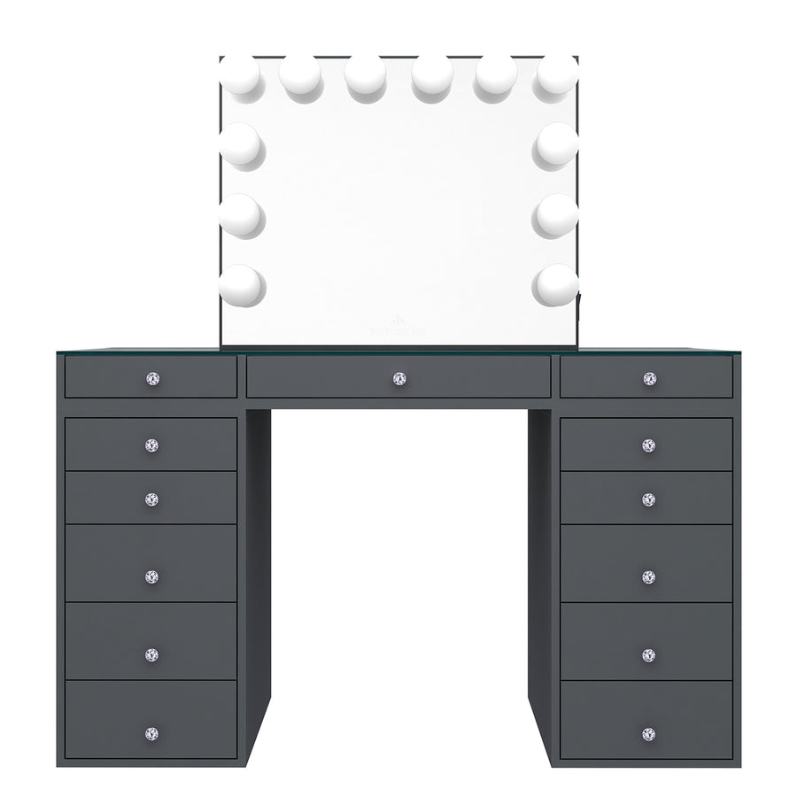 SlayStation® Plus 2.0 Tabletop + Vanity Mirror + 5 Drawer Units Bundle