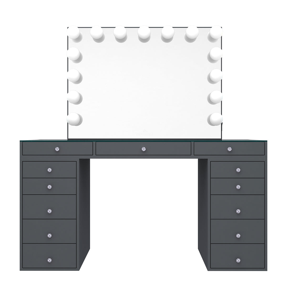 SlayStation® Pro 2.0 Tabletop + Vanity Mirror + 5 Drawer Units Bundle