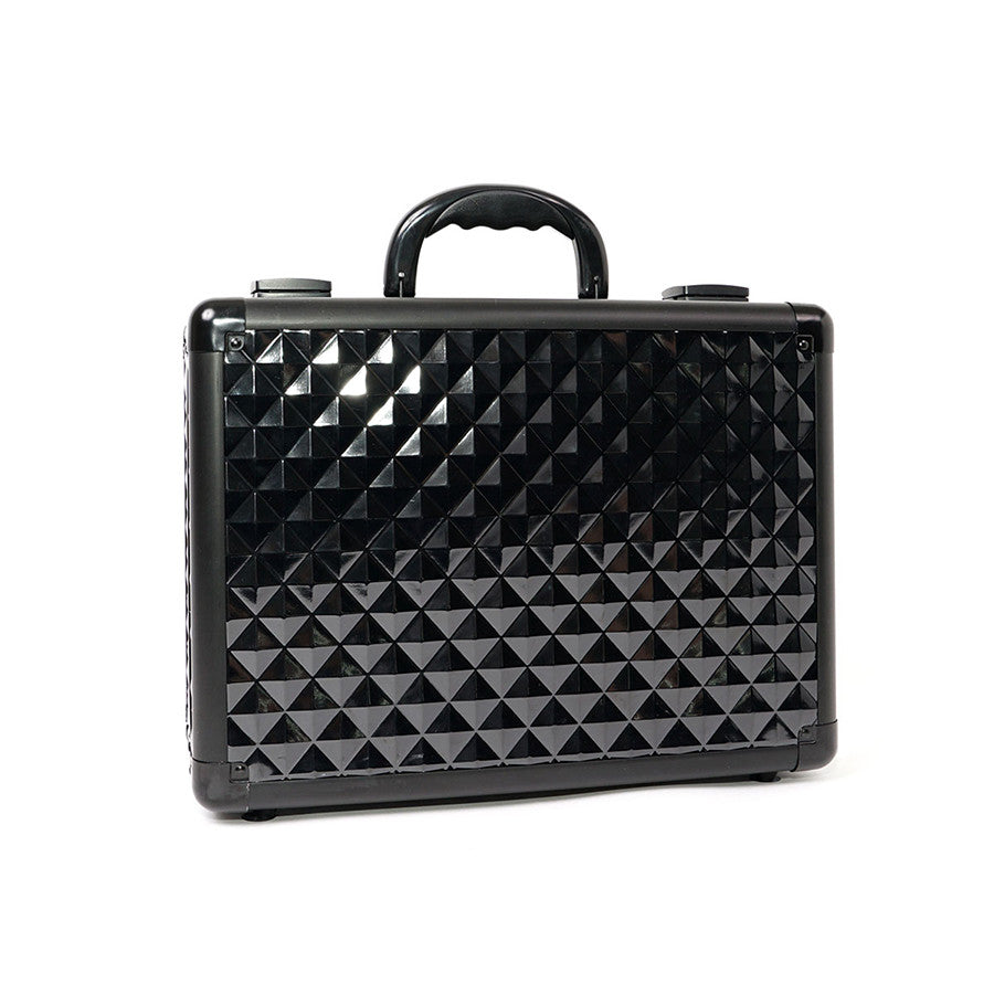 Impressions Vanity SlayCase Travel Makeup Vanity Case in Black Studded