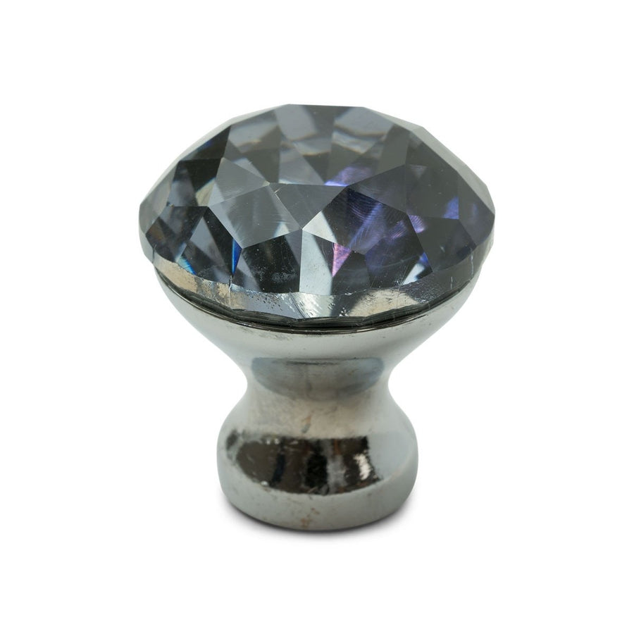 Crystal Lux Drawer Knobs in Purple Sparkle